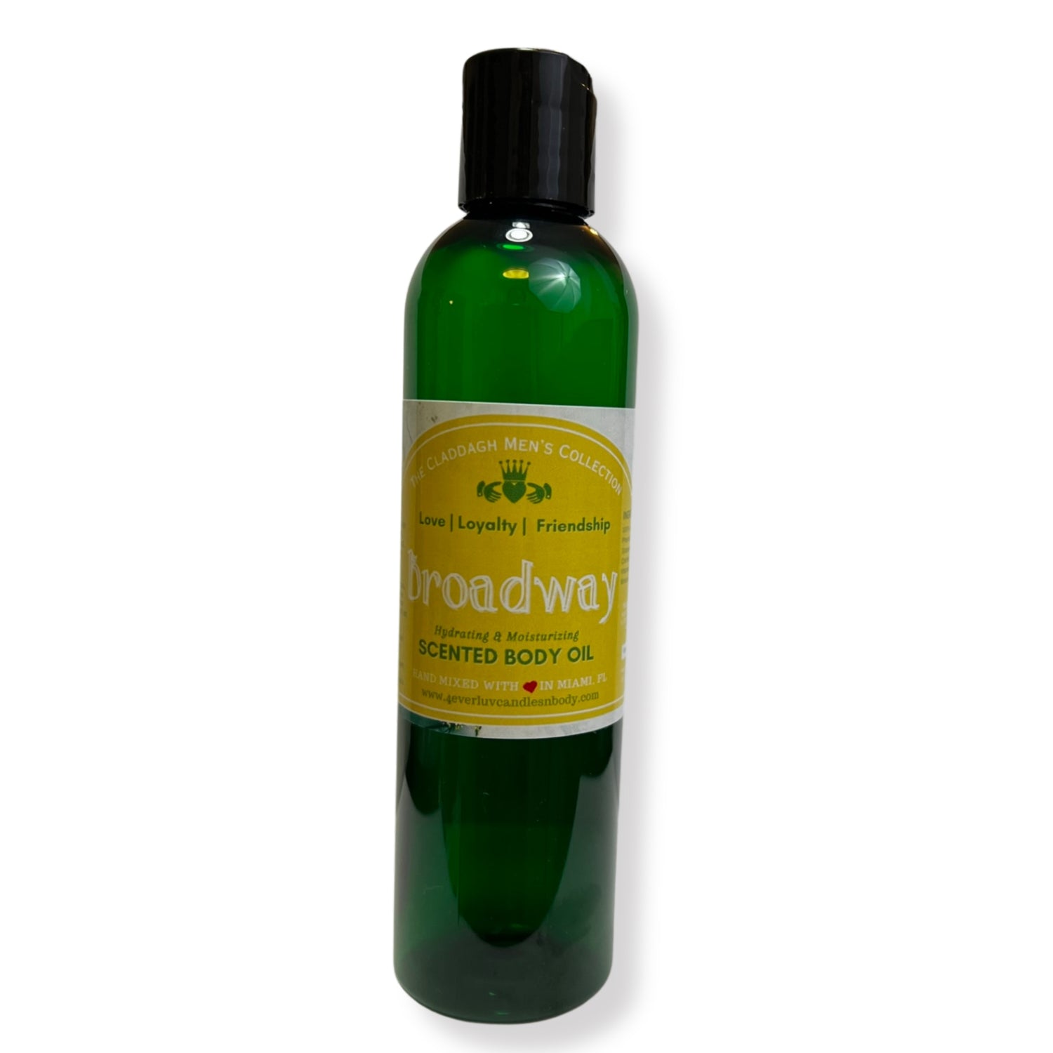 Broadway SCENTED Body Oil 8 oz. - Indulge yourself in a light silky moisturizing and hydrating body oil for smooth and radiant skin.