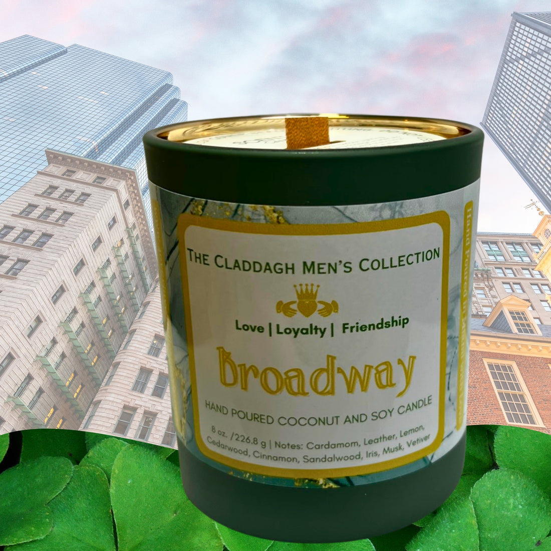 Broadway Candle - - Claddagh Men&