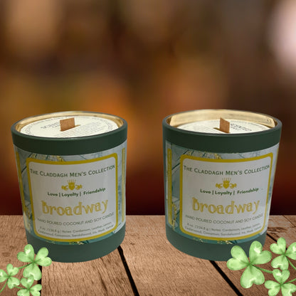 Broadway Candle - - Claddagh Men&