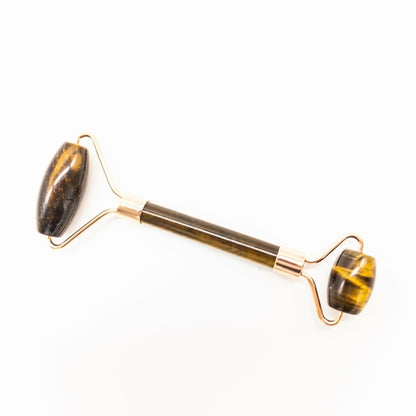 Copper &amp; Crystal Face Roller - Massager