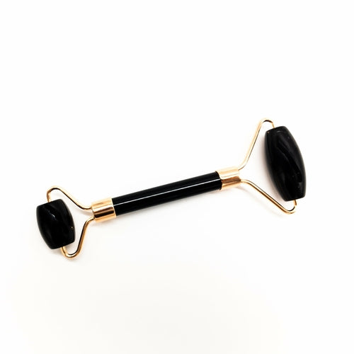 Copper &amp; Crystal Face Roller - Massager