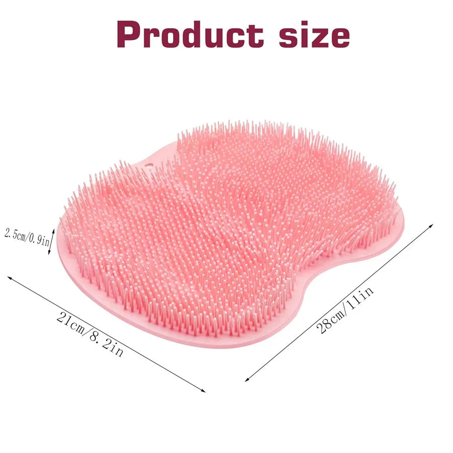 Shower Foot Scrubber Mat Back Washer