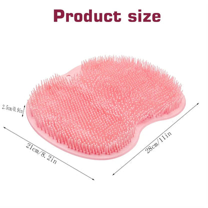 Shower Foot Scrubber Mat Back Washer