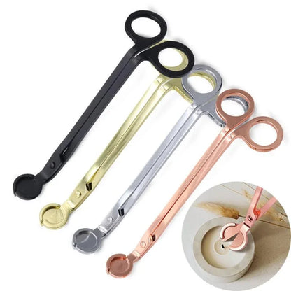 Stainless Steel Scissors Trim Wick Cutter