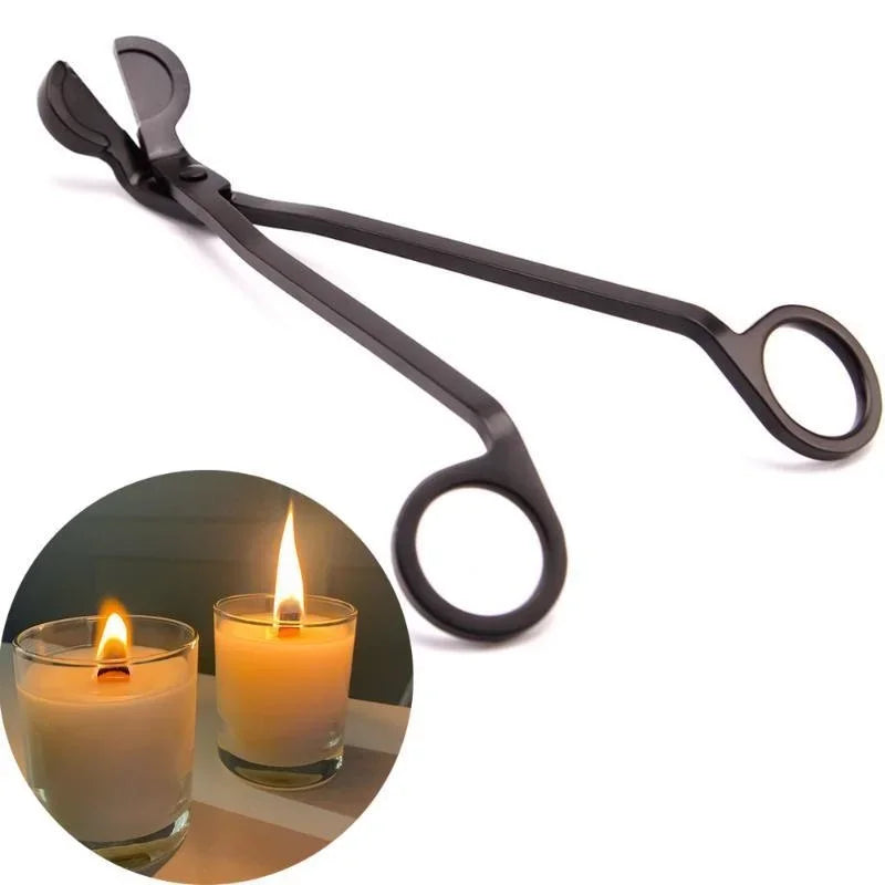 Stainless Steel Scissors Trim Wick Cutter