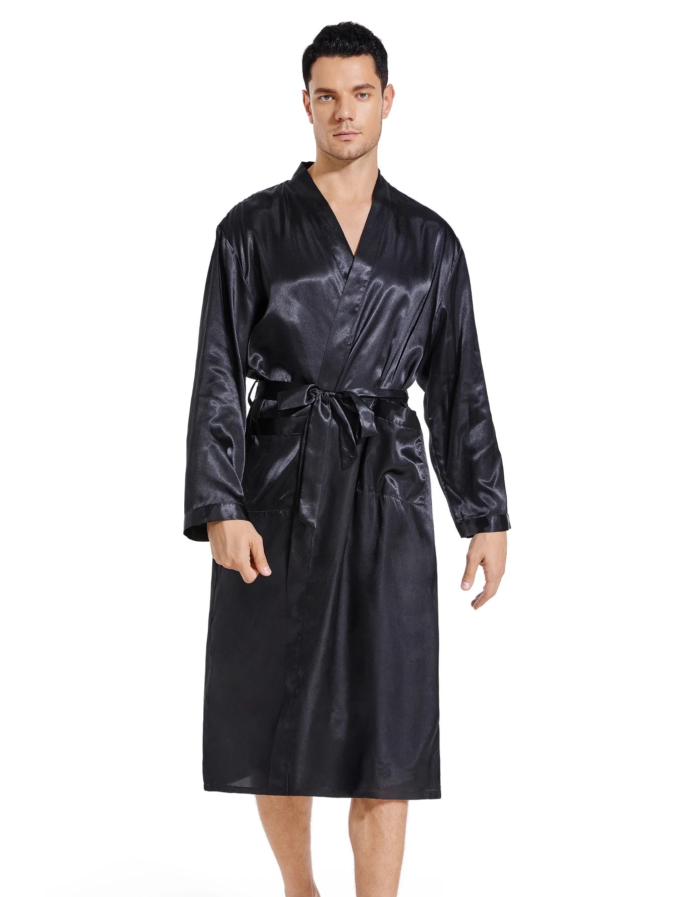 King queen glitter writing men women robe