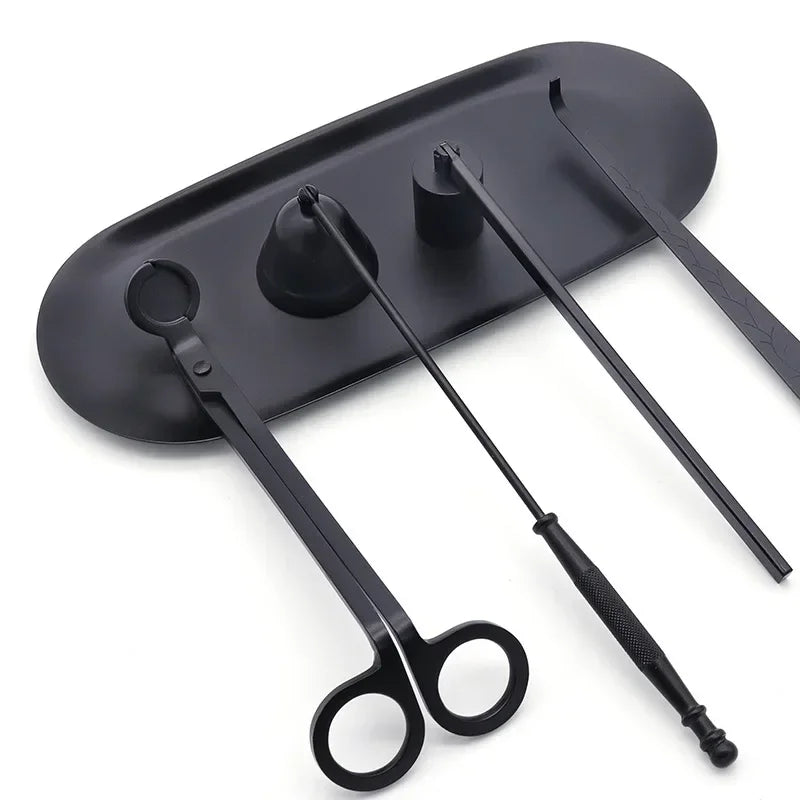 Candle Extinguishing Tool Black Metal Candle