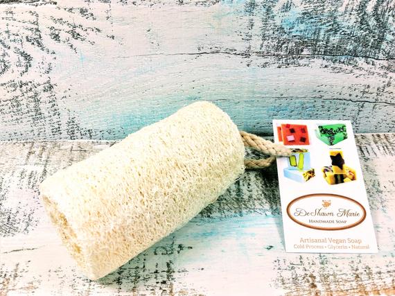 Organic Natural 4&quot; Loofah, loofa, luffa, vegan